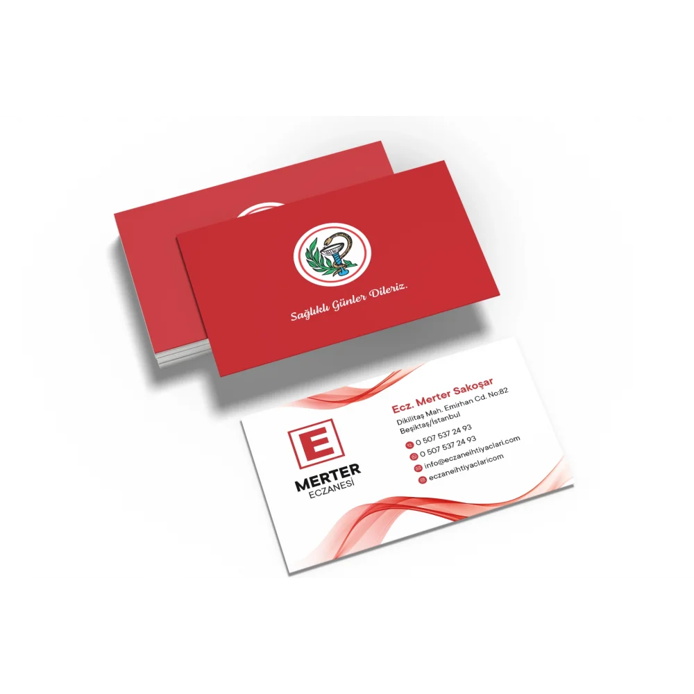 Eczane Kartvizit No:91 1000 Adet