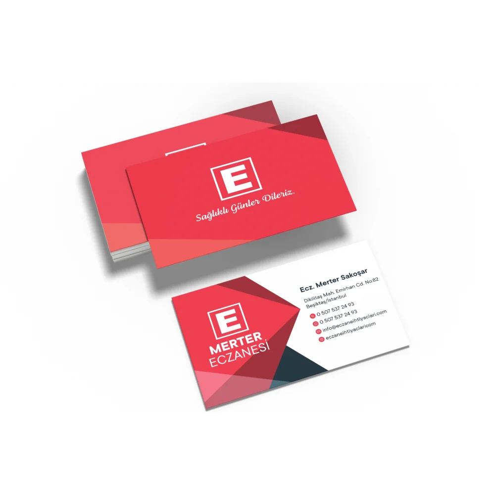 Eczane Kartvizit No:96 1000 Adet