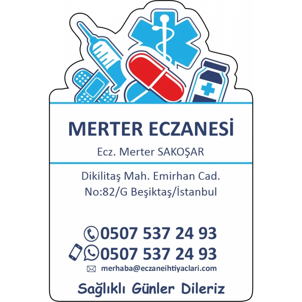 Eczane Magnet No:24 - 1000 Adet