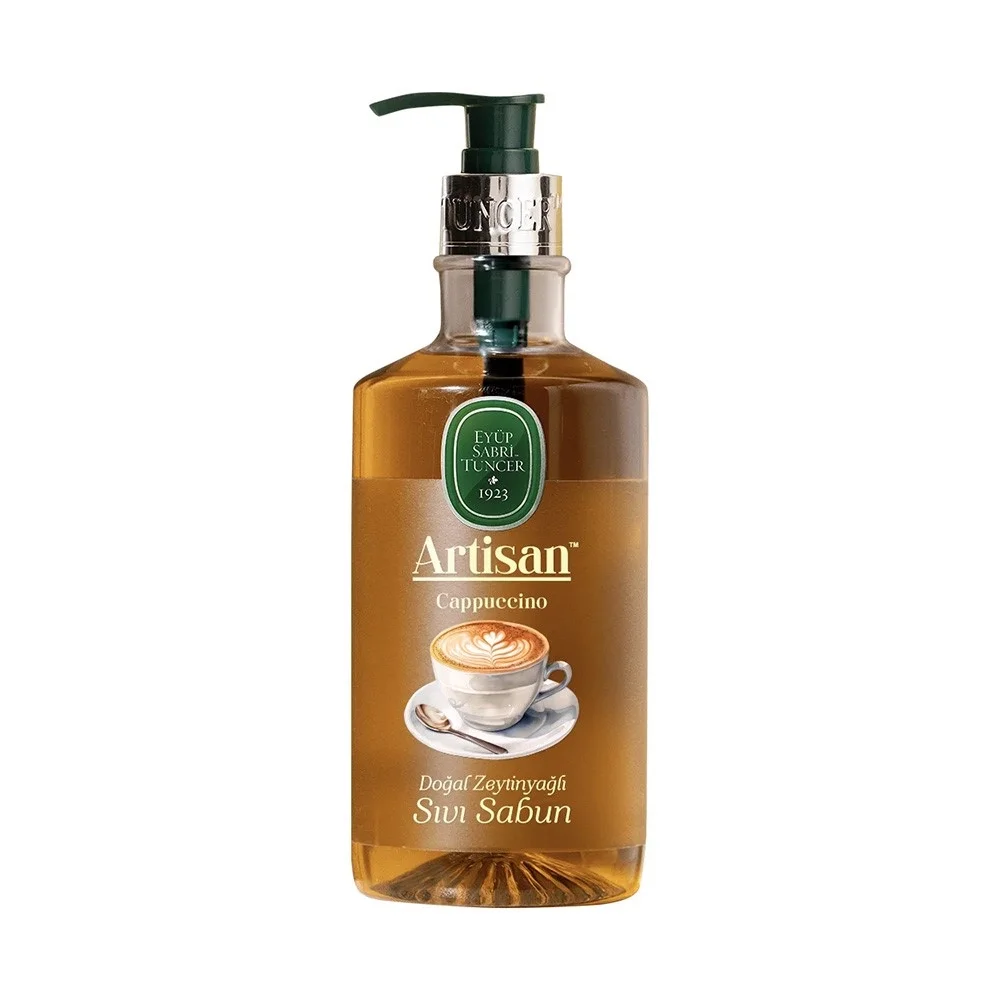 Eyüp Sabri Tuncer Artisan Doğal Zeytinyağlı Sıvı Sabun Cappucino 600 ml
