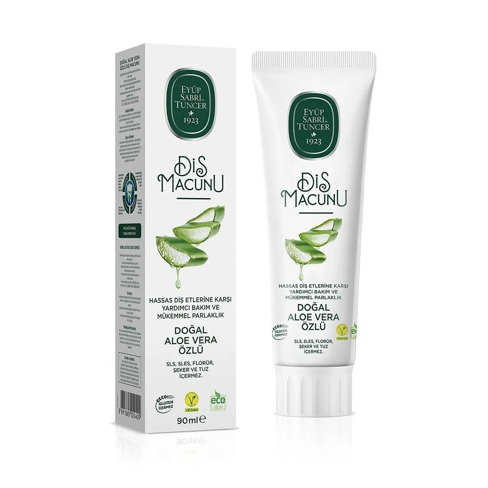 Eyüp Sabri Tuncer Doğal Aloe Vera Özlü Diş Macunu 90 ml