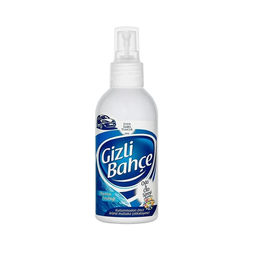 Eyüp Sabri Tuncer Gizli Bahçe Oto Spreyi Okyanus Ferahlığ 150 ml