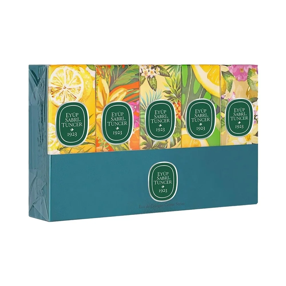 Eyüp Sabri Tuncer Kolonya Cam Citrus No: 5 16 ml 5li Set
