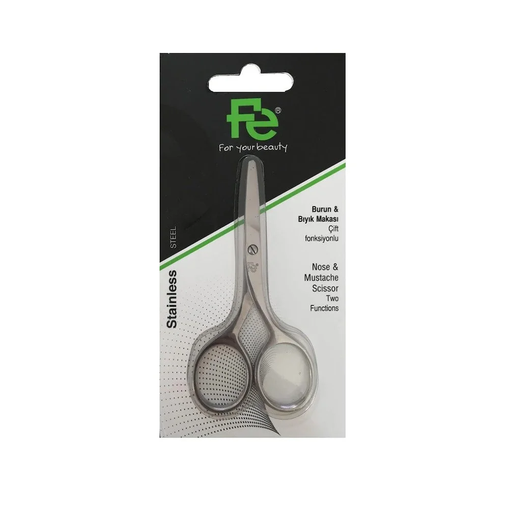 Fe Burun  Bıyık Makası Çift Fonksiyonlu