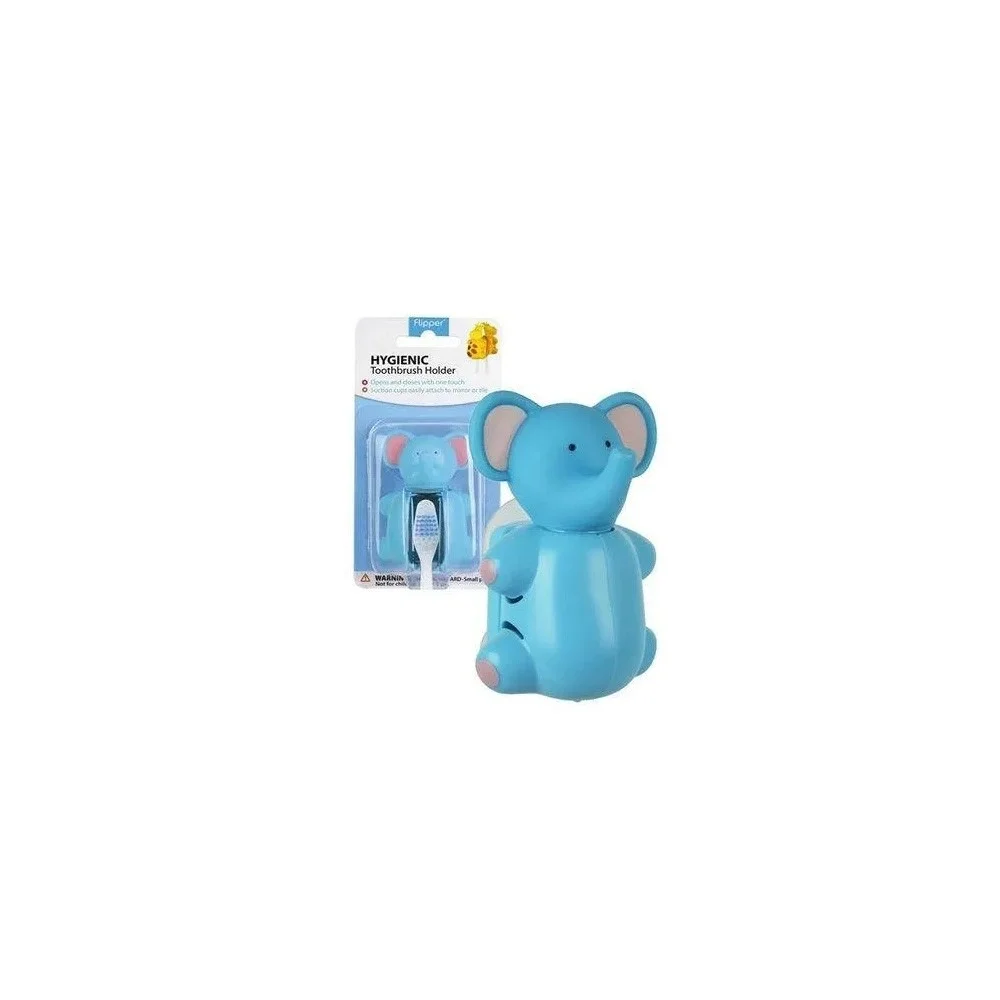 Flipper Hijyenik Diş Fırçası Kabı Fil
