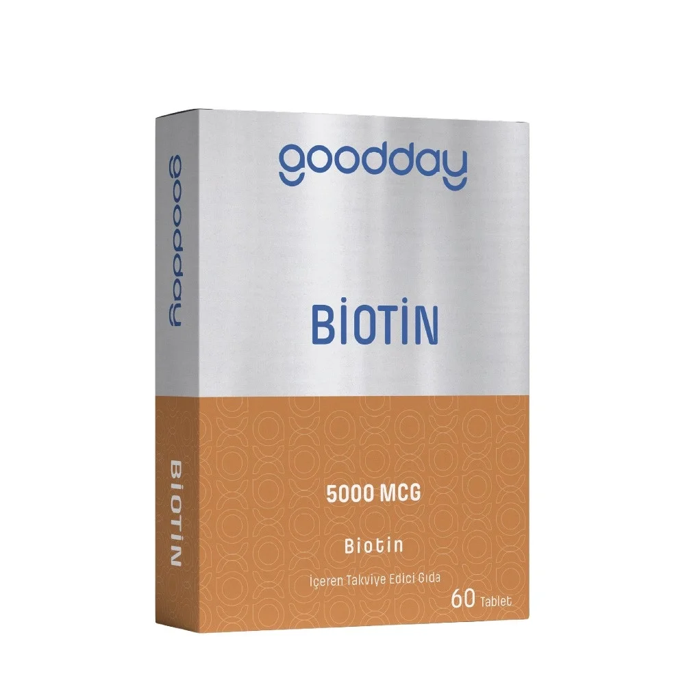 Goodday Biotin 5000 mcg 60 Tablet