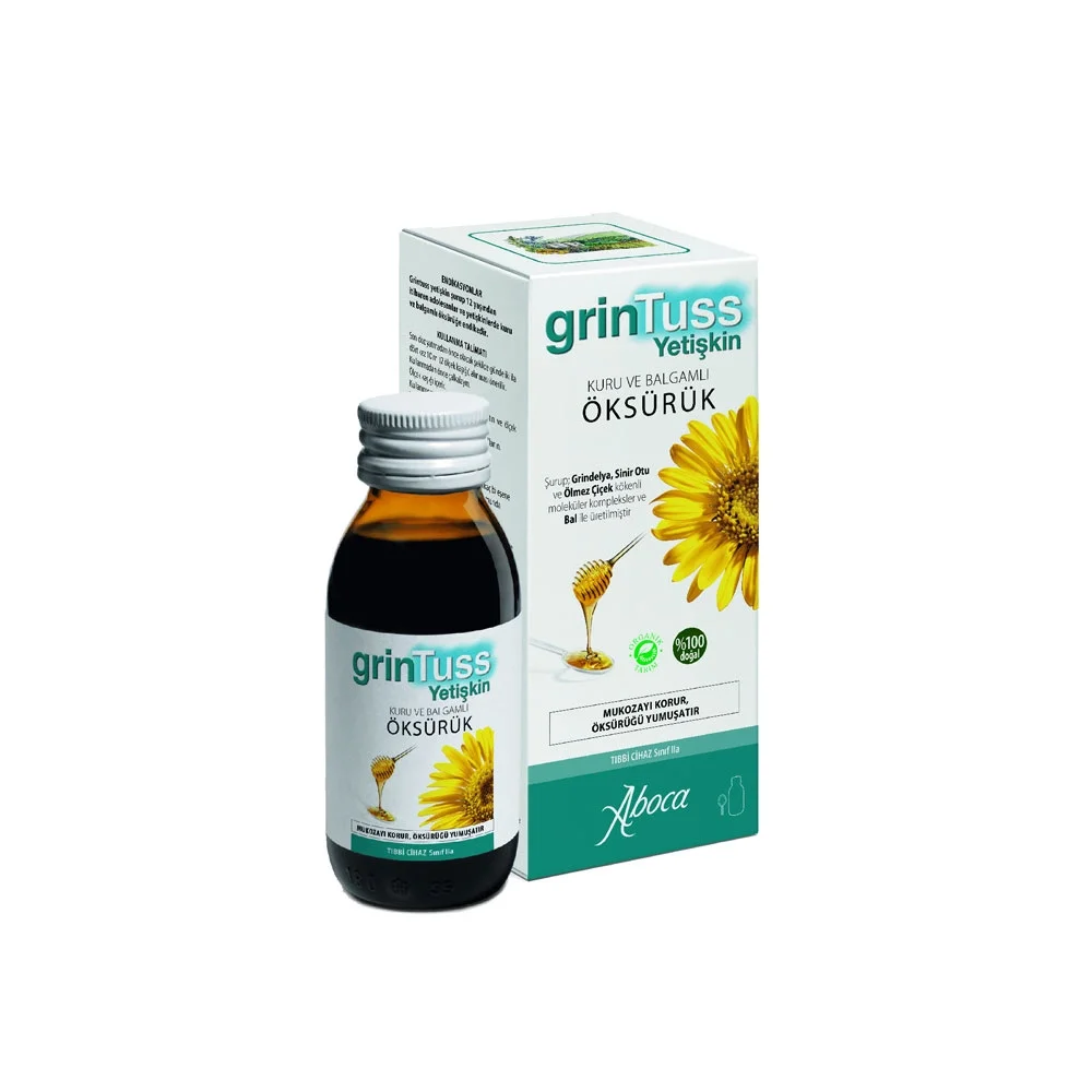 Grintuss Yetişkin Öksürük Şurubu 128 gr
