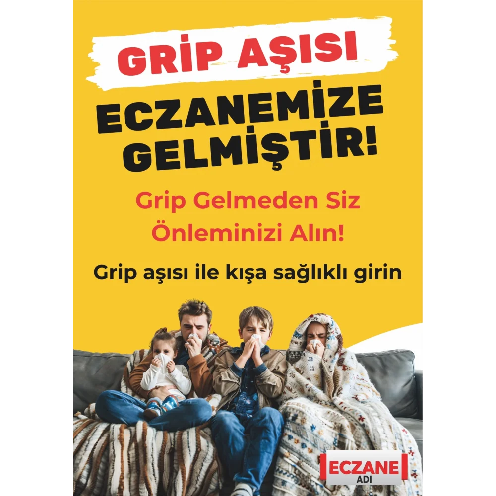 Grip Aşısı Posteri No:1