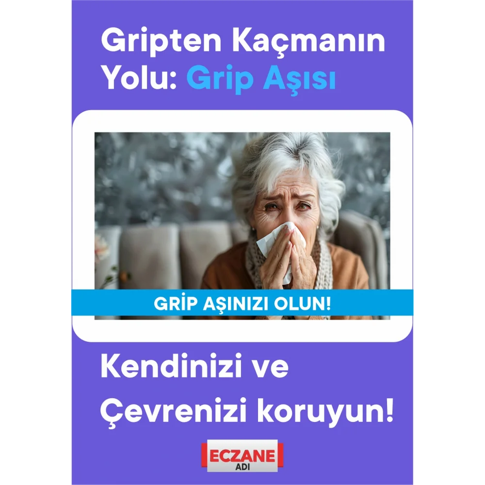 Grip Aşısı Posteri No:4