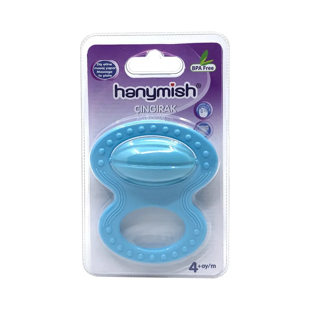 Hanymish 727 Bebek Çıngırağı - Mavi