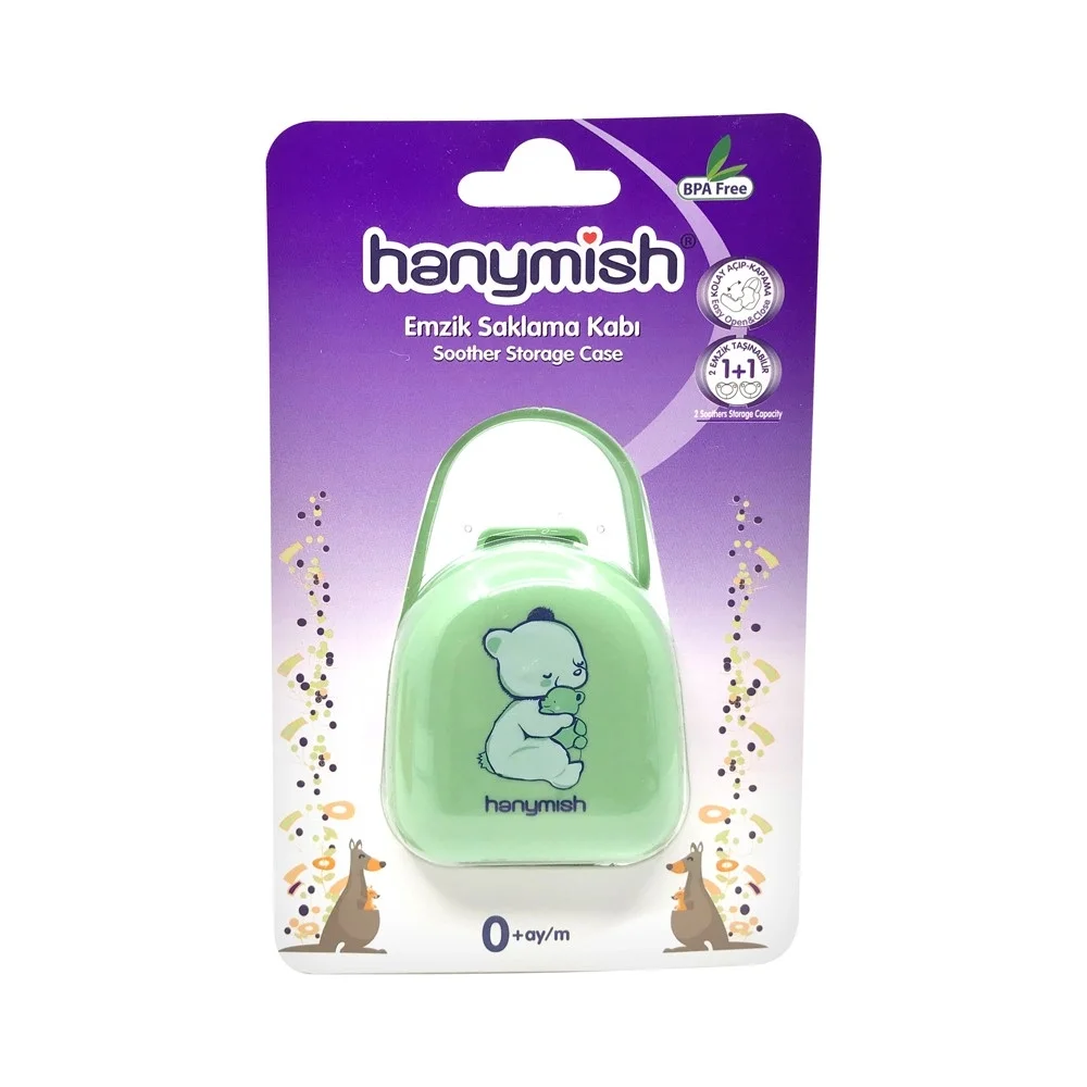 Hanymish Emzik Saklama Kabı Yeşil