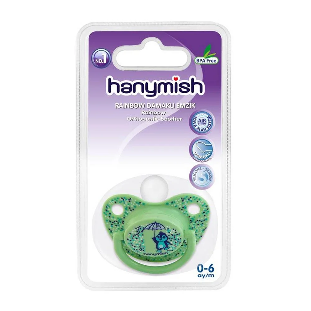 Hanymish Rainbow Damaklı Emzik No: 1