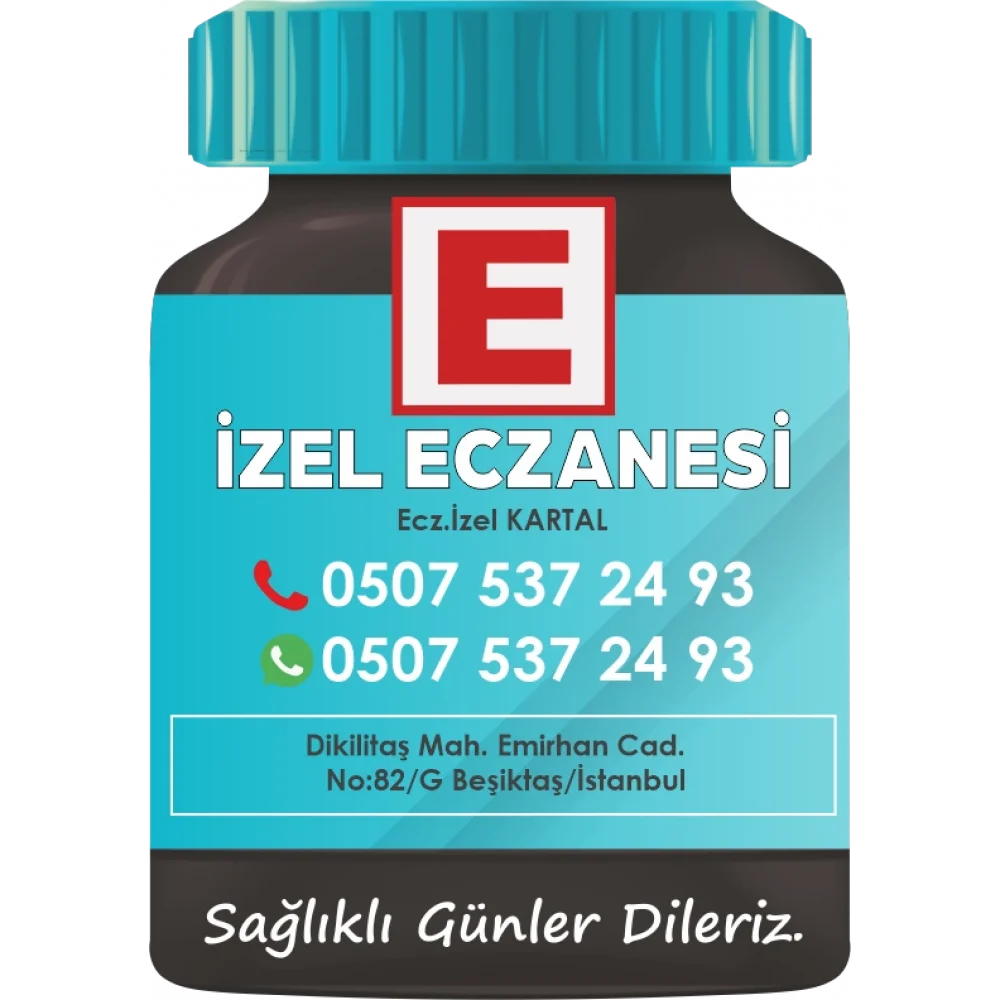 İlaç Şişesi Magnet No:19 - 1000 Adet