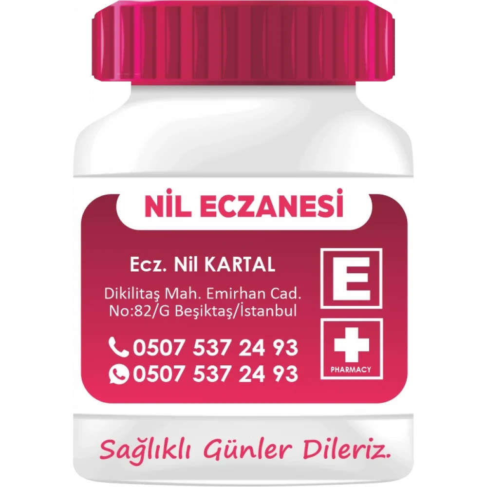 İlaç Şişesi Magnet No:20 - 1000 Adet