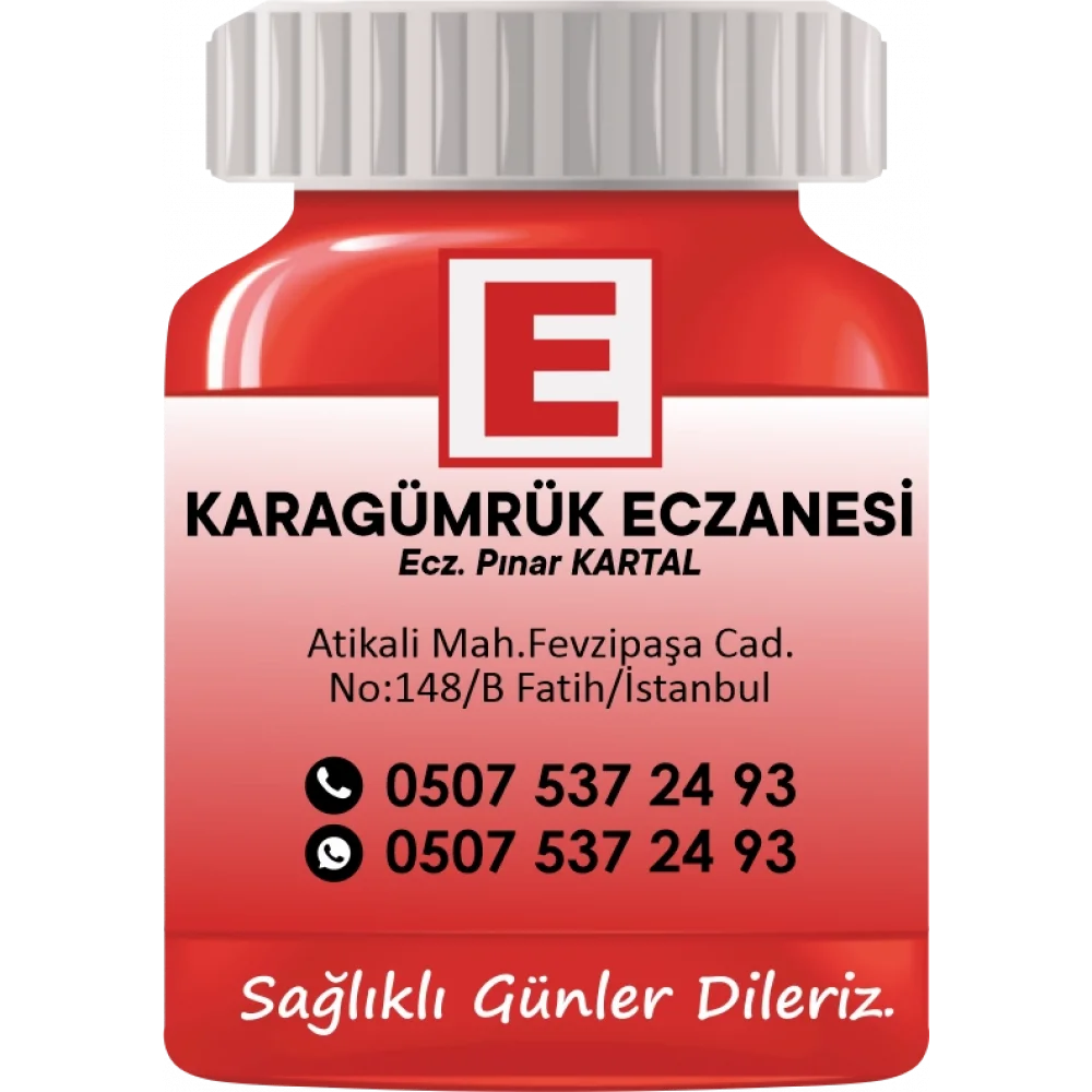 İlaç Şişesi Magnet No:23 - 1000 Adet