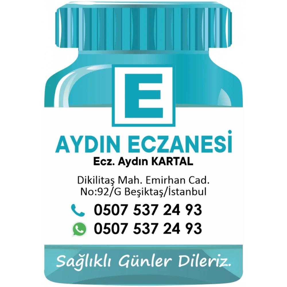 İlaç Şişesi Magnet No:3 - 1000 Adet