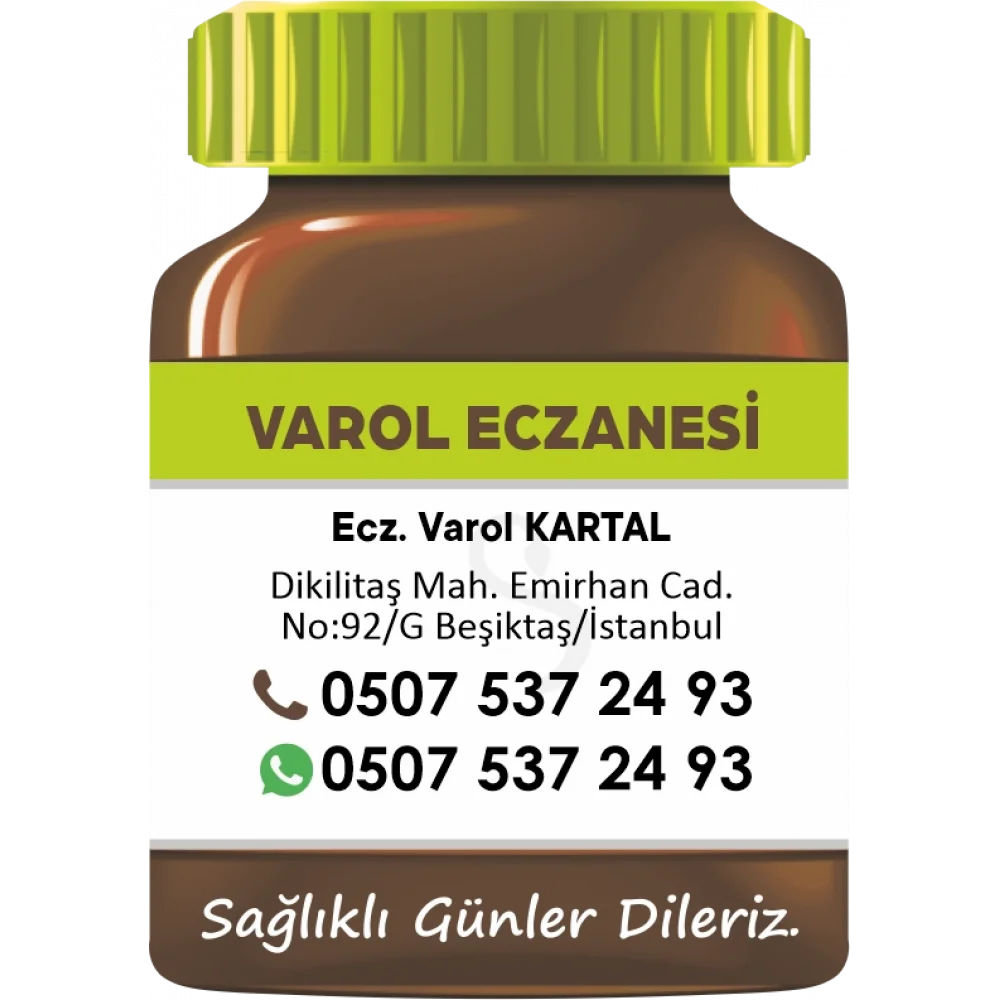 İlaç Şişesi Magnet No:7 - 1000 Adet