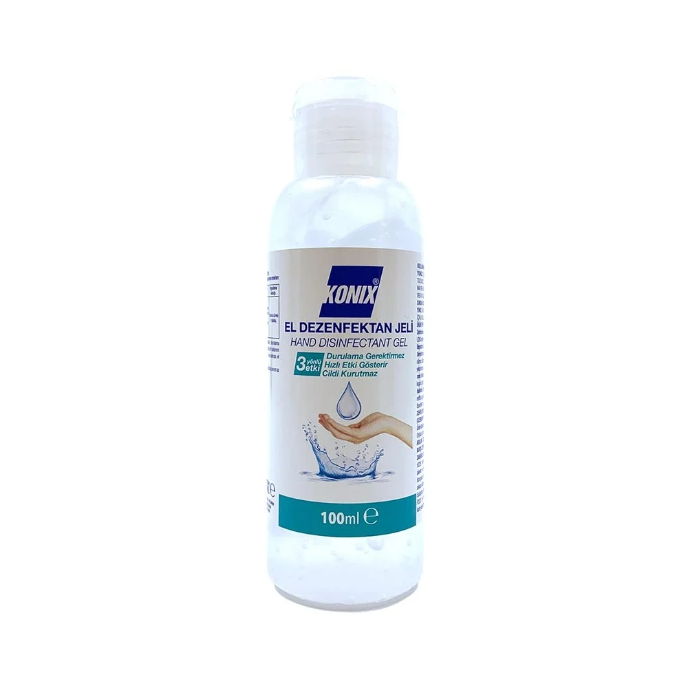 Konix El Dezenfektanı Jel 100 ml (Biyosidal Ruhsatlı)