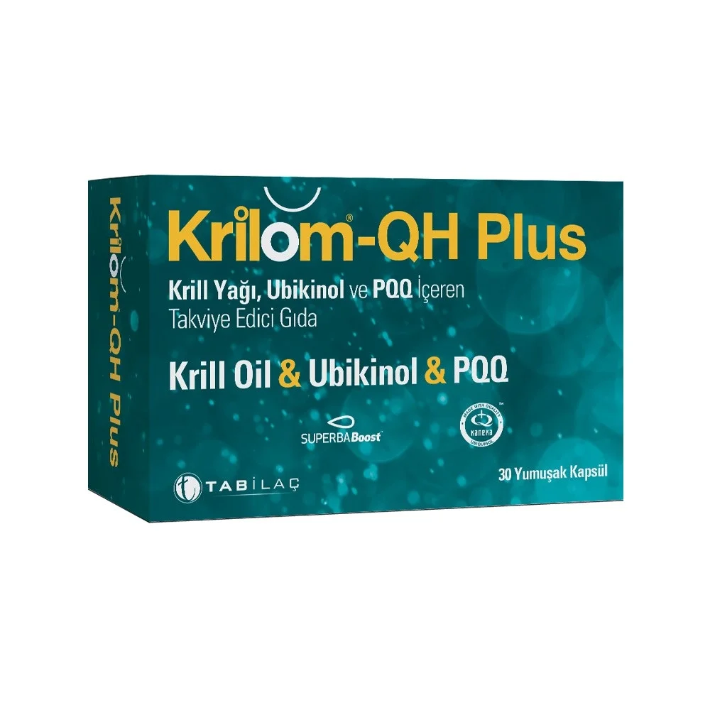 Krilom QH Plus 30 Yumuşak Kapsül