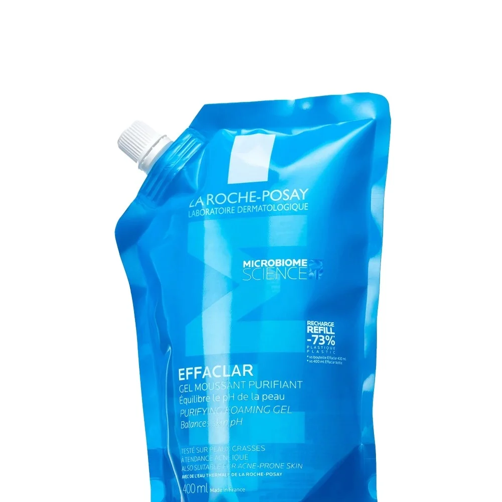 La Roche Posay Effaclar Yağlı Ciltler İçin Temizleme Jeli 400 ml - Refill