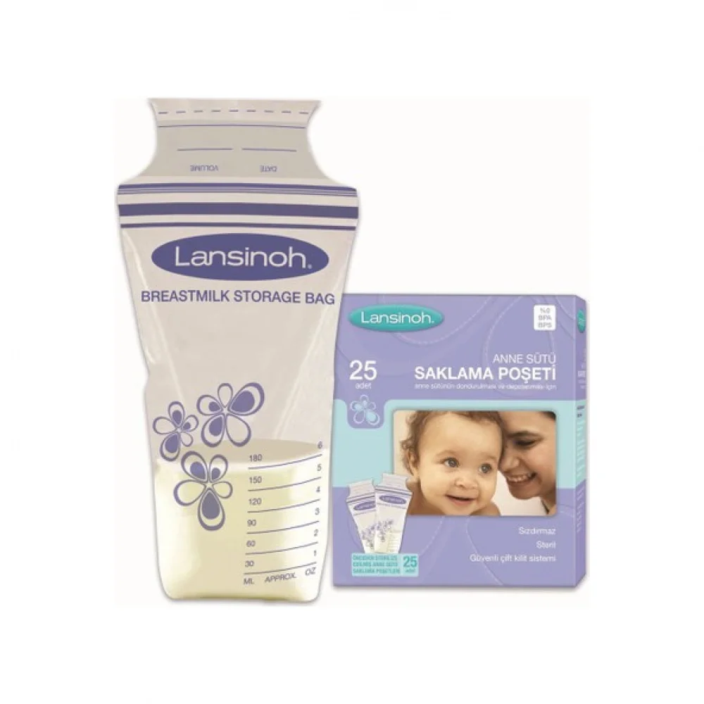 Lansinoh Süt Saklama Poşeti 25li