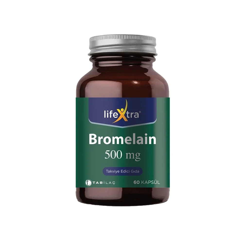 Lifextra Bromelain 500 mg 60 Kapsül