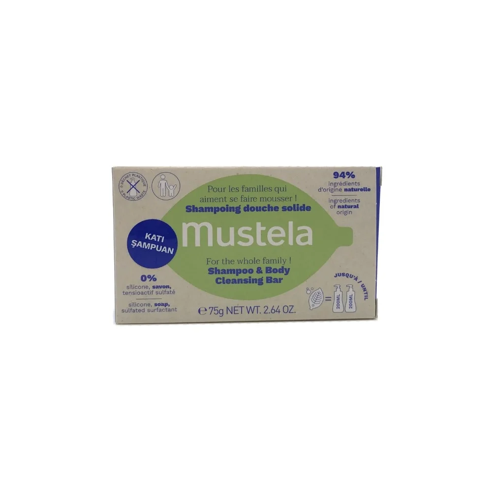 Mustela Şampuan  Vücut Temizleme Barı 75 gr