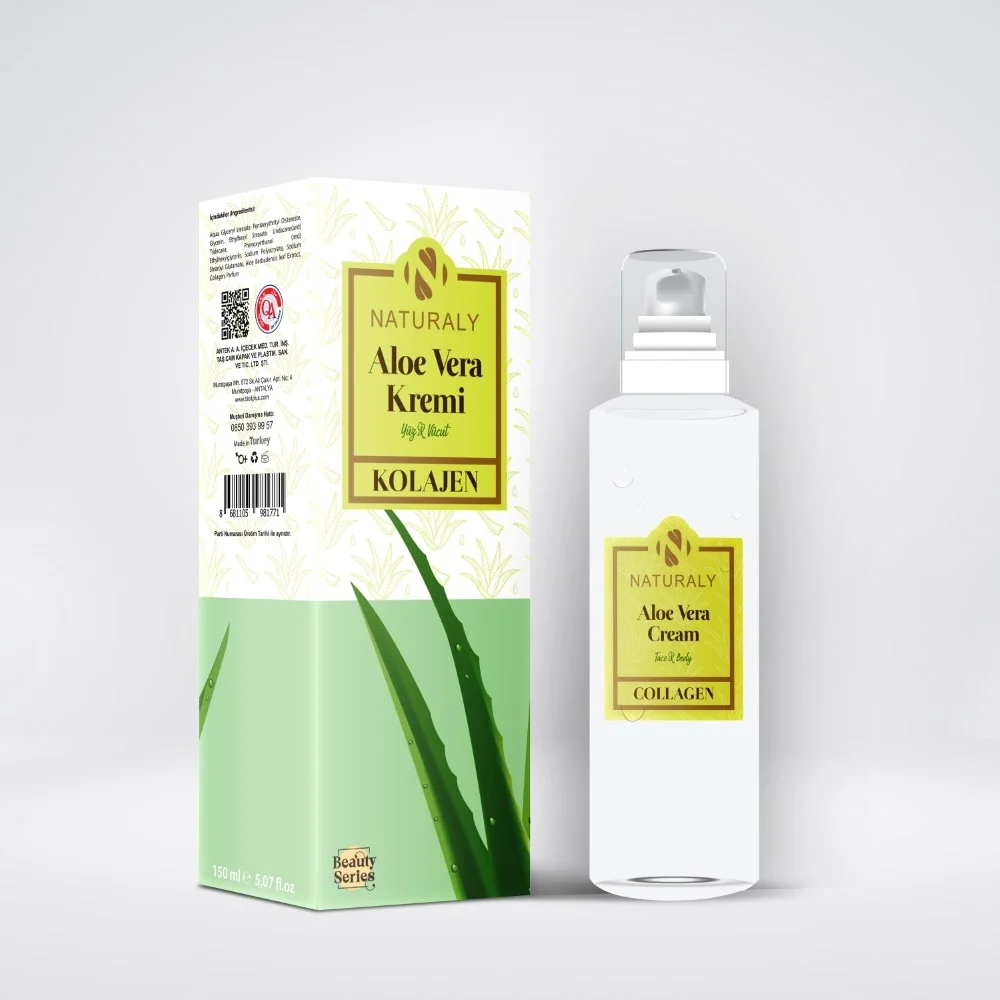 Naturaly Aloe Vera Krem Collagen 150 ml