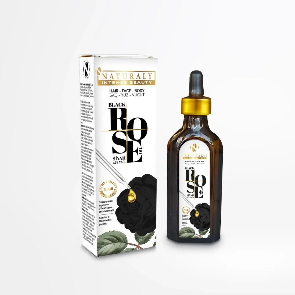 Naturaly Siyah Gül Yağı Serum 100 ml