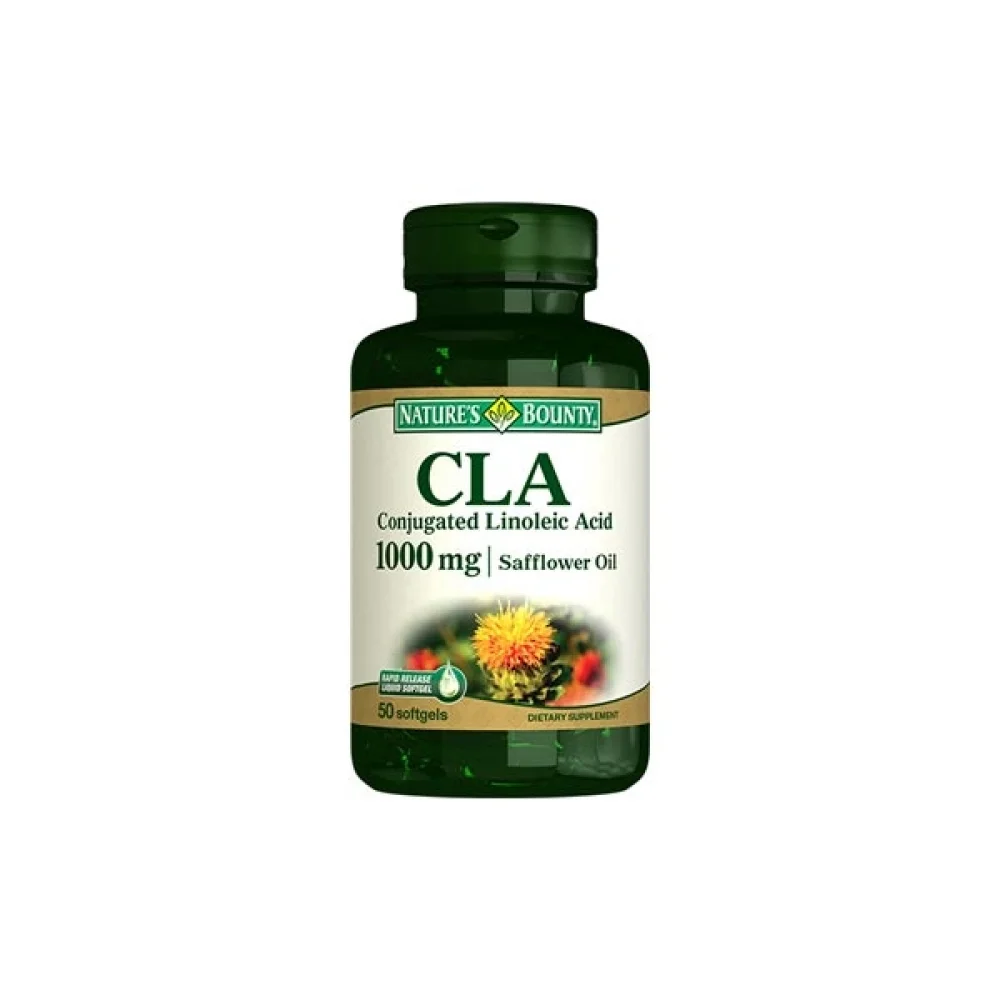 Natures Bounty CLA 1000 mg 50 Softgel
