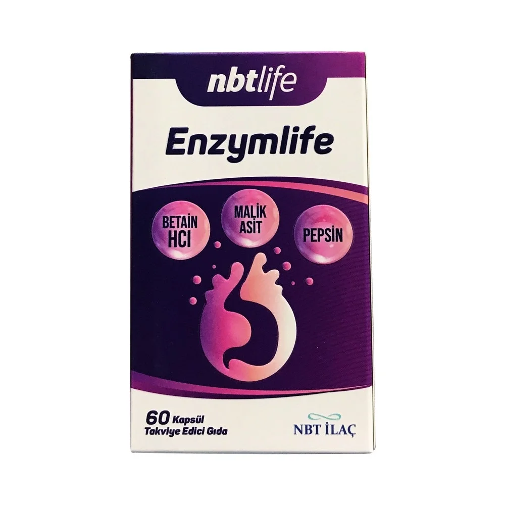 NBT Life Enzymlife 60 Kapsül