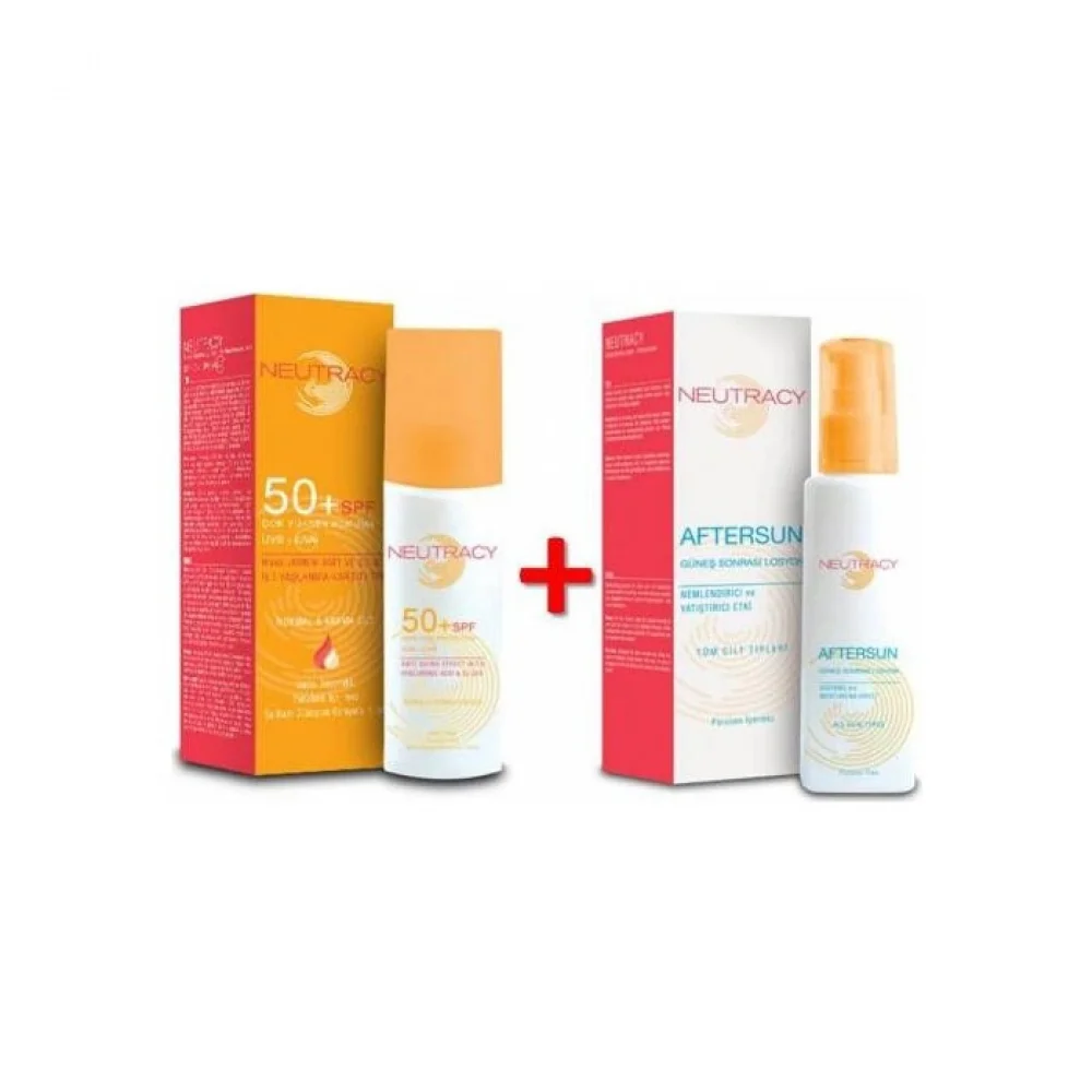 Neutracy Normal  Karma Ciltler için Güneş Kremi SPF50+ 70ml - Neutracy After Sun Losyon 150 ml Hediyeli