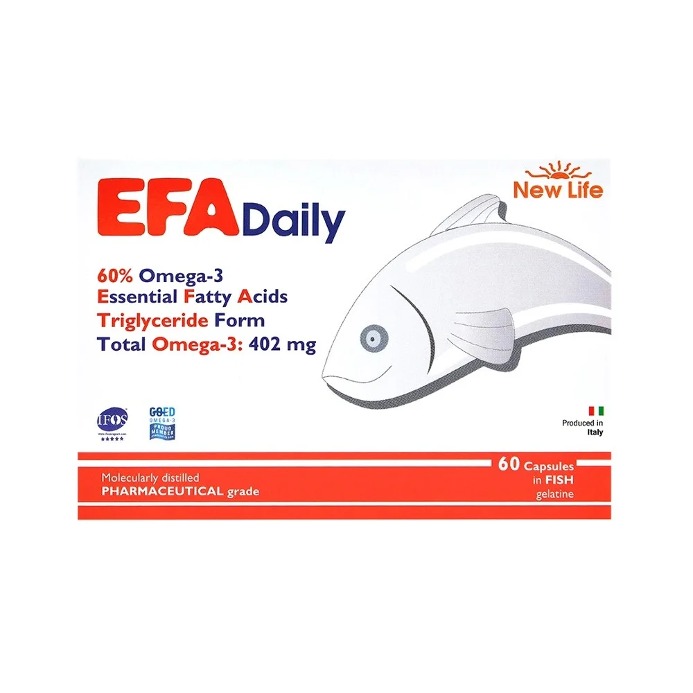 New Life EFA Daily 60 Kapsül