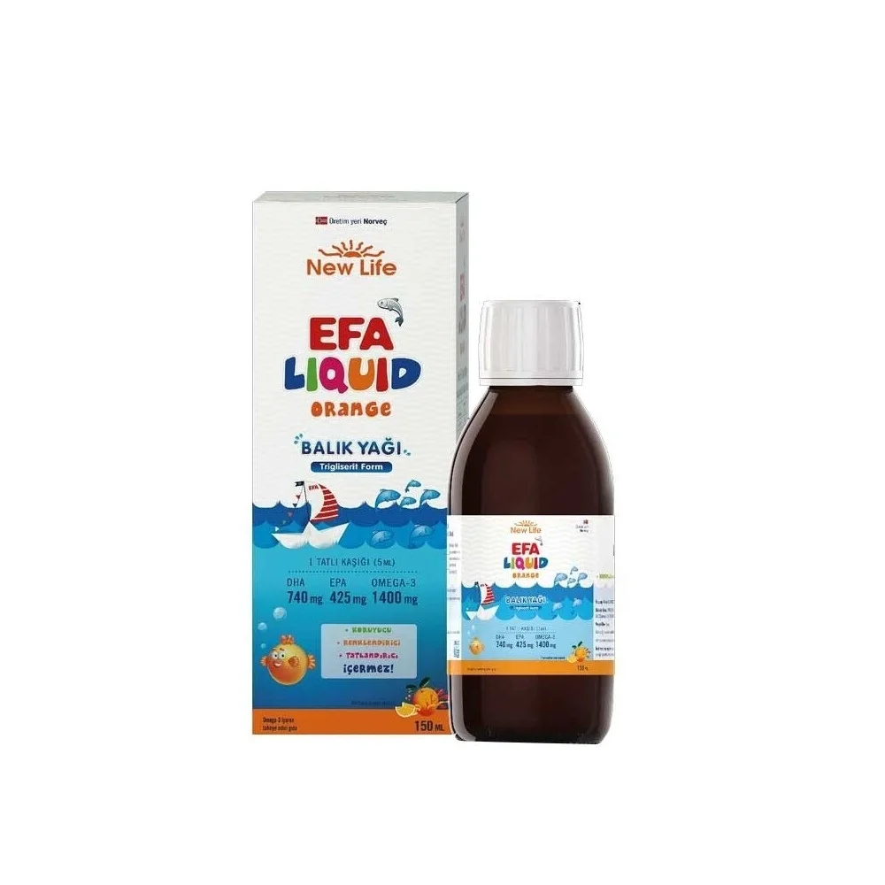 New Life EFA Liquid Orange 150 ml