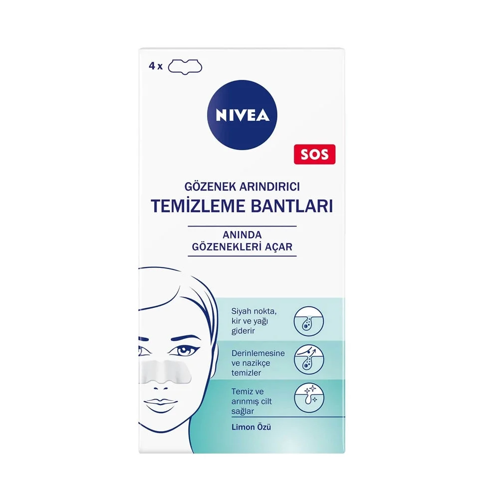 Nivea Gözenek Arındırıcı Temizleme Bantları 4lü