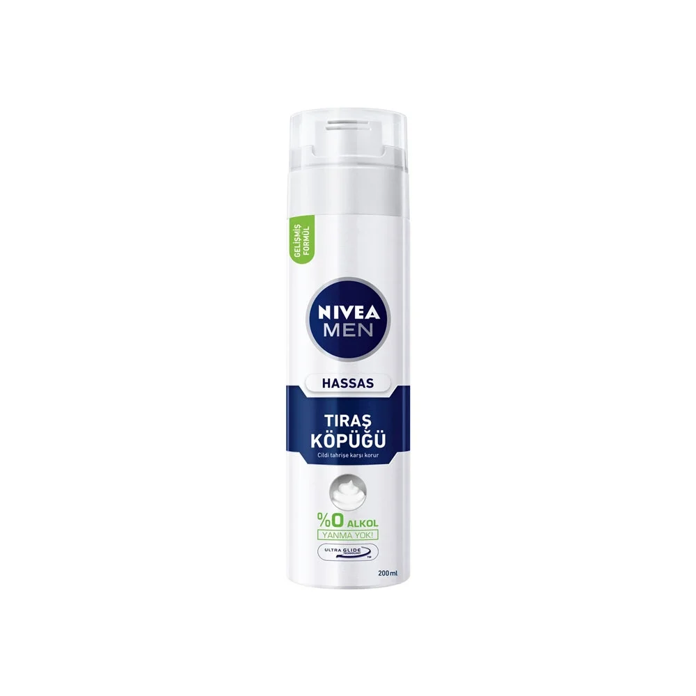 Nivea Hassas Ciltler İçin Tıraş Köpüğü 200 ml