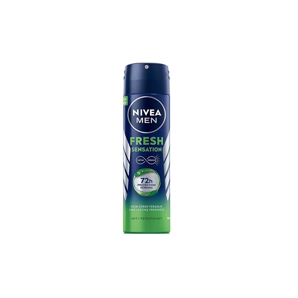Nivea Men Fresh Sensation Erkek Sprey Deodorant 150 ml