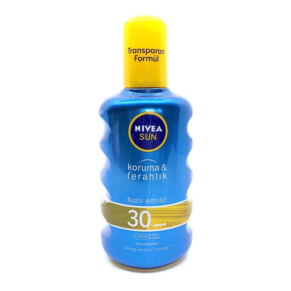 Nivea Sun Koruma  Ferahlık Serinleten Transparan Güneş Spreyi SPF30 200 ml