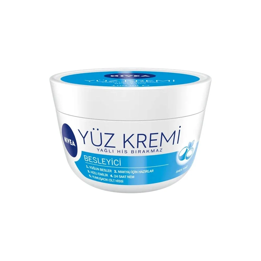 Nivea Yüz Kremi Besleyici Yağlı His Bırakmaz 100 ml