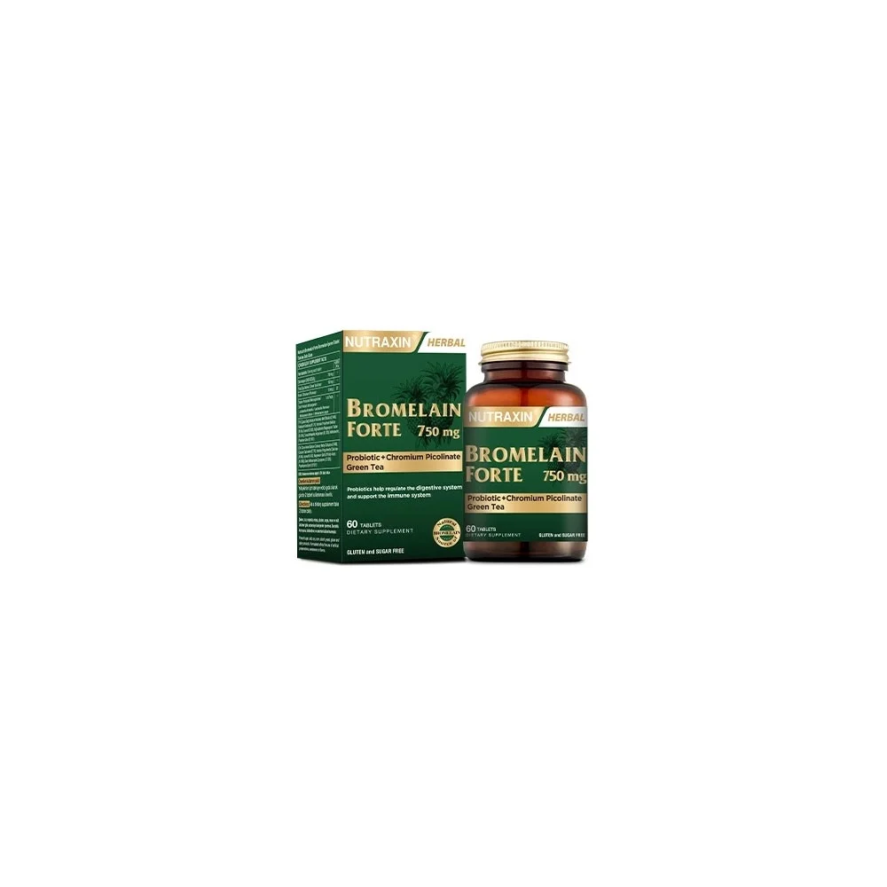 Nutraxin Bromelain Forte 60 Tablet