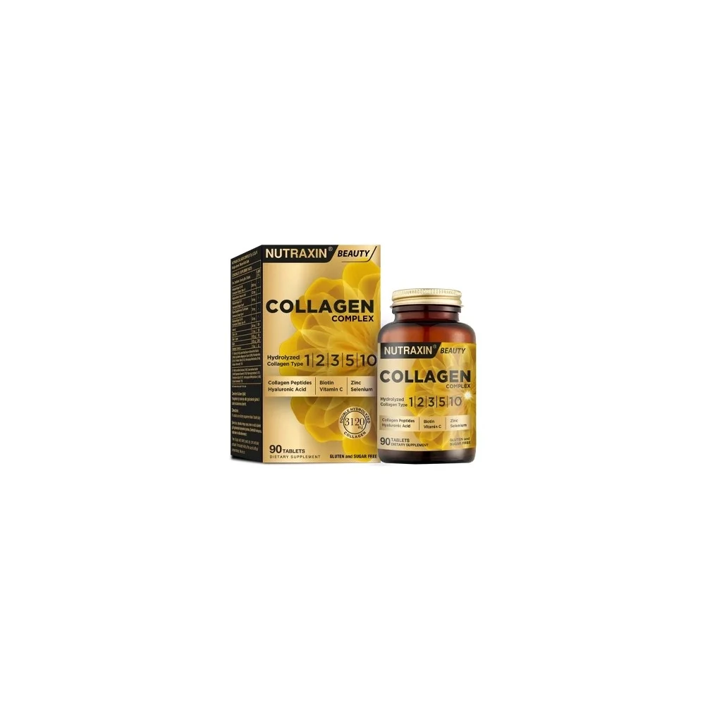 Nutraxin Collagen Complex Tip 1-2-3-5-10 3120 mg 90 Tablet