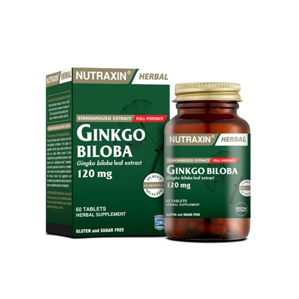 Nutraxin Ginko Biloba 60 Tablet