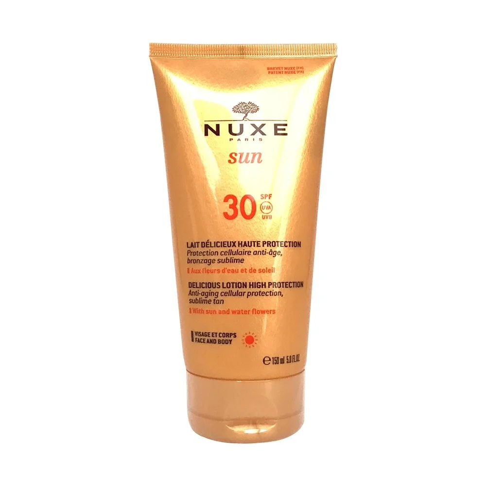 Nuxe Lait Delicieux Güneş Koruyucu Yüz ve Vücut Sütü SPF30 150 ml