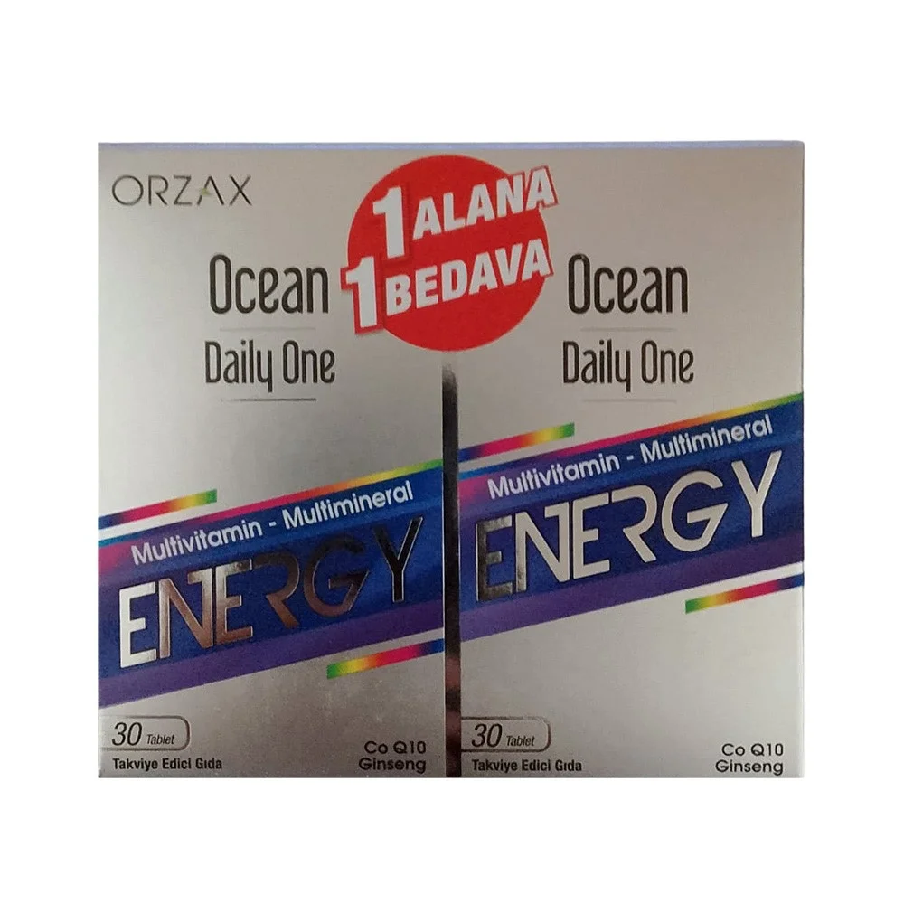 Ocean Daily One Energy 30 Tablet - 1 Alana 1 Bedava