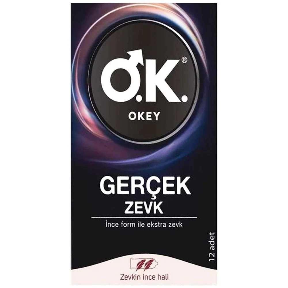 Okey Prezervatif Gerçek Zevk 12li
