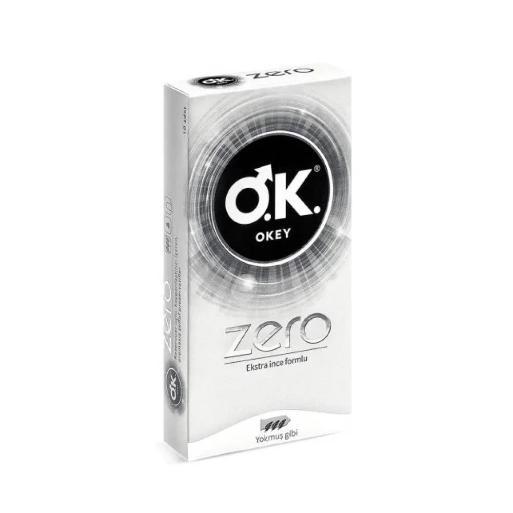 Okey Zero Ekstra İnce Formlu Prezervatif 10lu