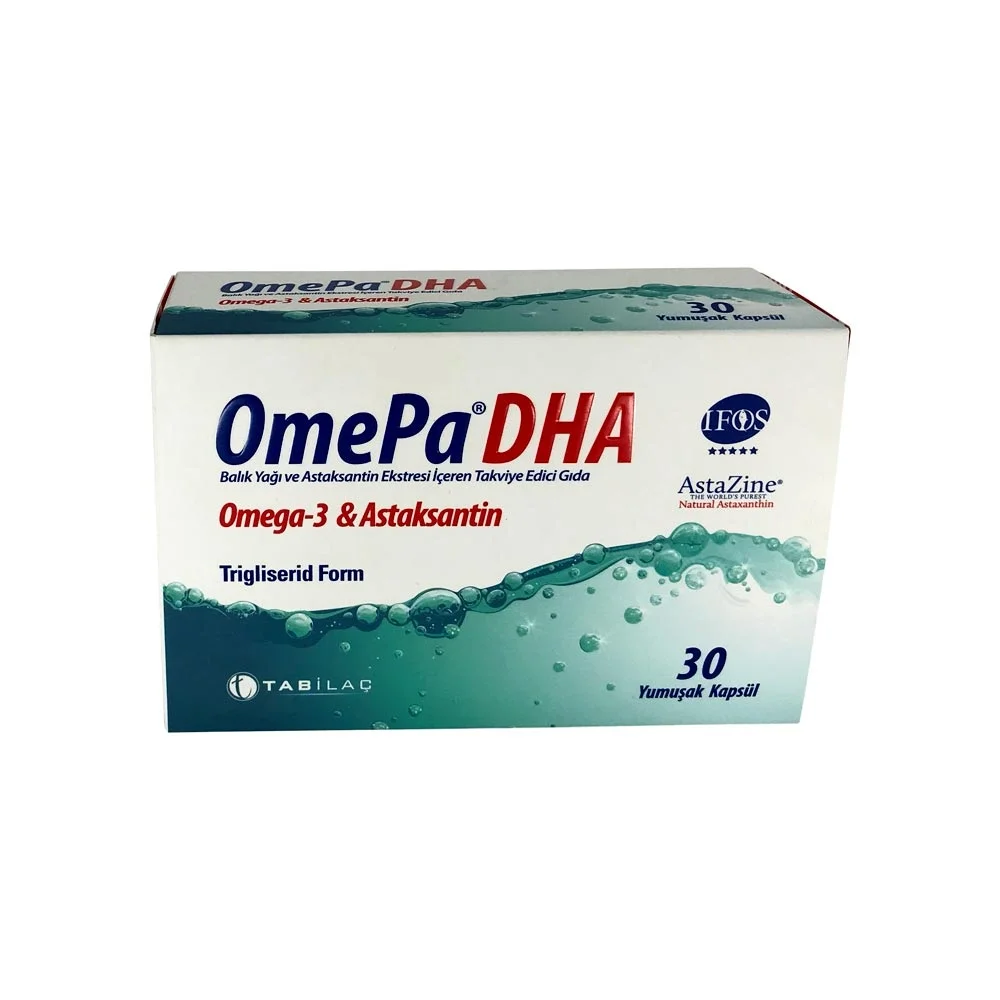 Omepa DHA 30 Yumuşak Kapsül