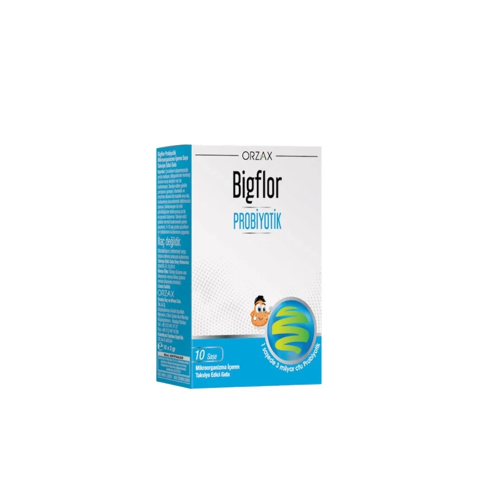 Orzax Bigflor Probiotic  Prebiotic 10 Sase
