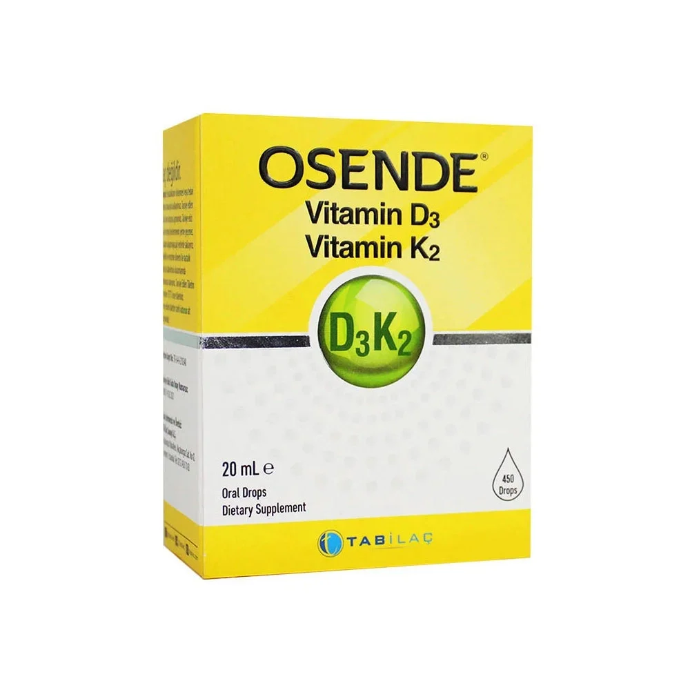 Osende Vitamin D3 K2 Damla 20 ml