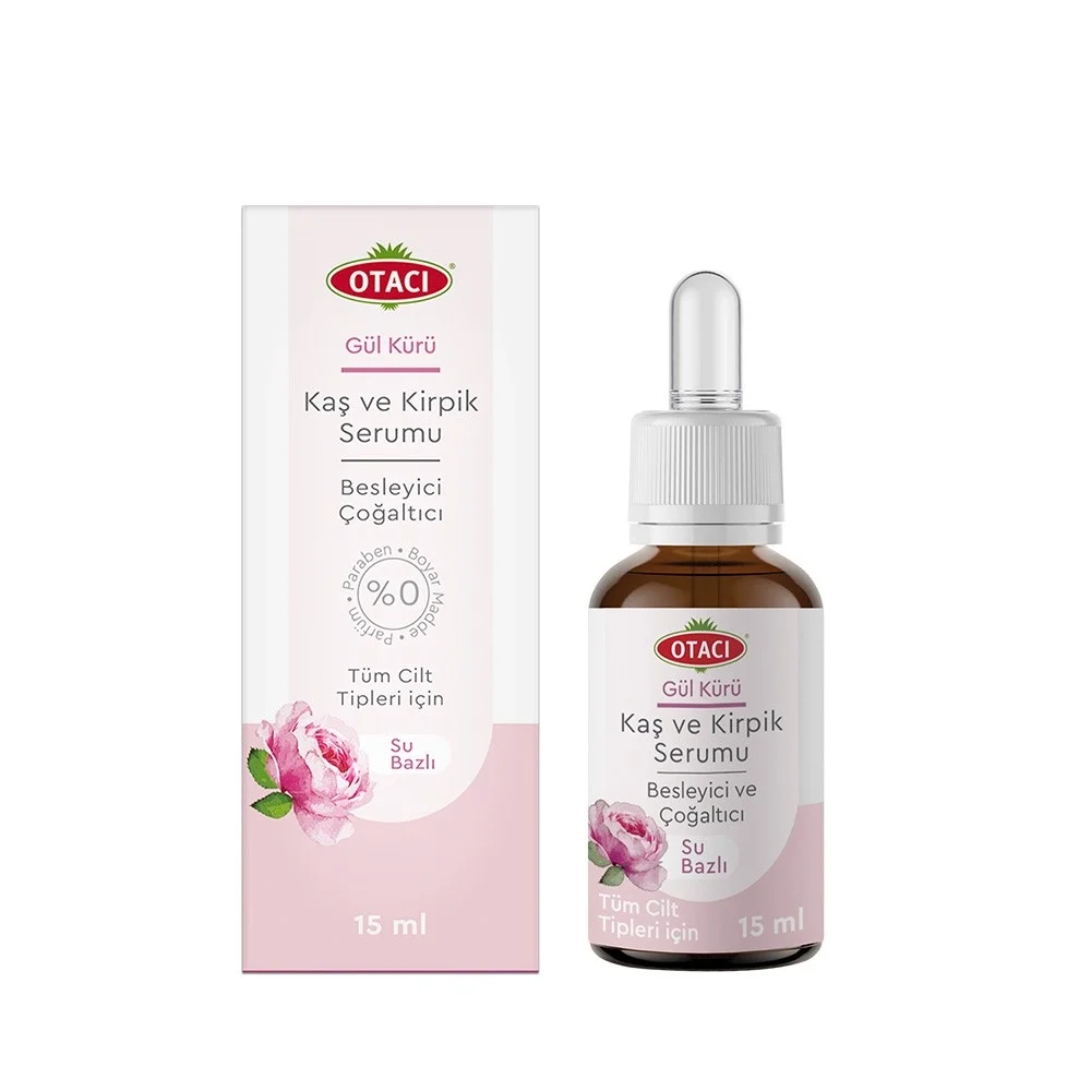 Otacı Gül Kürü Kaş  Kirpik Serumu 15 ml